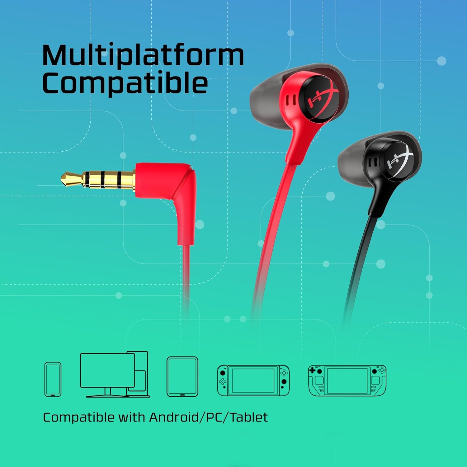 HyperX Cloud Earbuds II - Gaming Headphones with Mic HyperX Cloud Earbuds II - Gaming Headphones with Mic